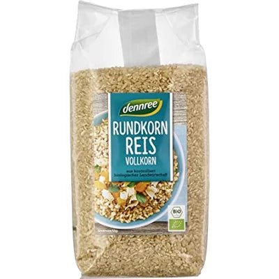 Barna rizs (kerekszemű) BIO 1kg Dennree