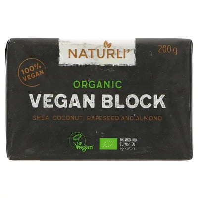 Növényi krémtömb BIO 200g Naturli