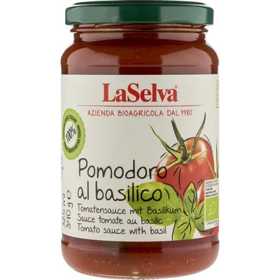 Paradicsomszósz bazsalikommal BIO 340g