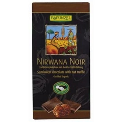 Étcsokoládé Nirwana BIO 100g Rapunzel
