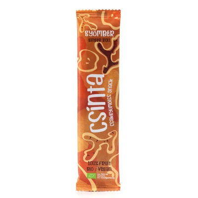 Gyümölcstekercs (gyömbér) BIO 12g Csinta