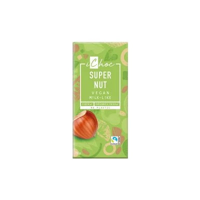 Vegán csokoládé (mogyorós) BIO 80g
