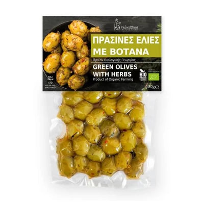 Olivabogyó zöld BIO 180g Velouitinos
